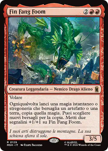 Fin Fang Foom - msh Spoiler