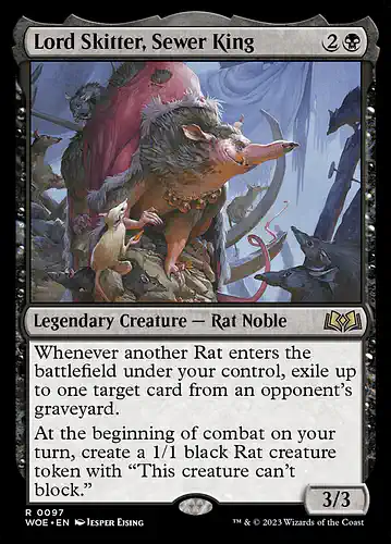 Lord Skitter, Sewer King - woe Spoiler