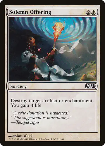 Solemn Offering - m11 Spoiler