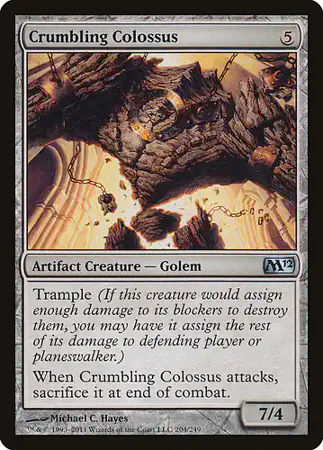 Crumbling Colossus - m12 Spoiler