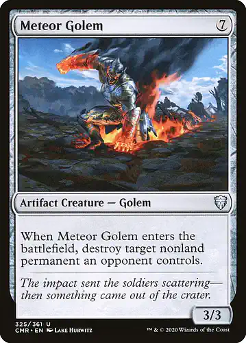 Meteor Golem - cmr Spoiler