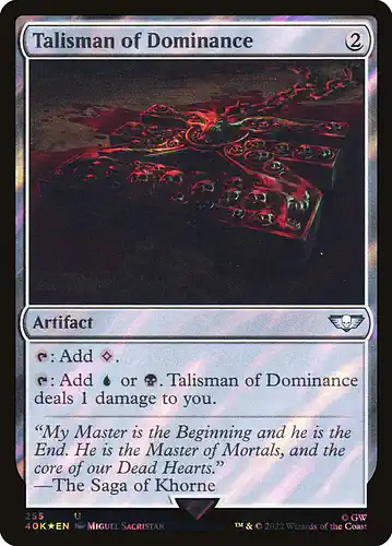 Talisman of Dominance - 40k Spoiler