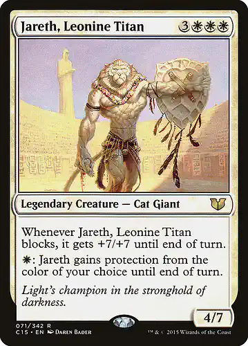 Jareth, Leonine Titan - c15 Spoiler