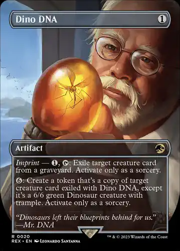 Dino DNA - rex Spoiler