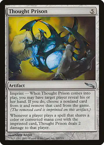 Thought Prison - mrd Spoiler