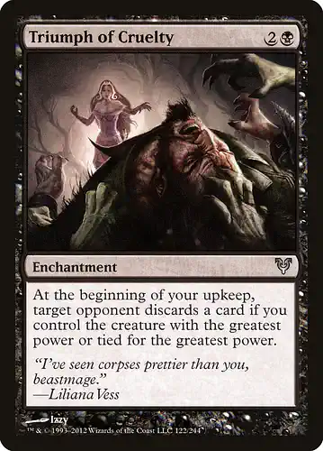 Triumph of Cruelty - avr Spoiler
