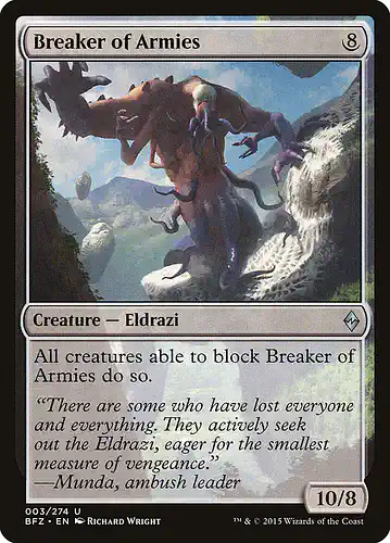 Breaker of Armies - bfz Spoiler