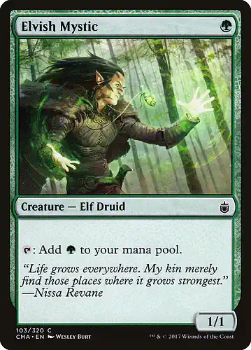 Elvish Mystic - cma Spoiler