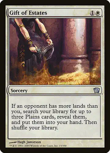 Gift of Estates - 9ed Spoiler