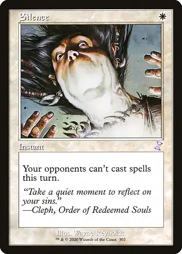 Silence - tsr Spoiler