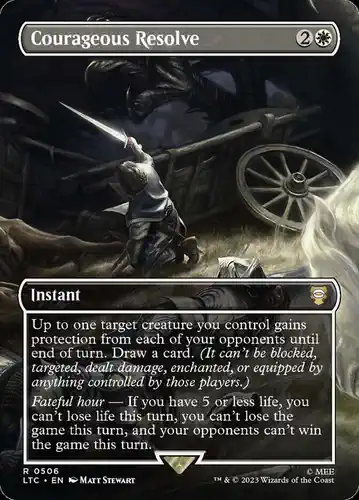 Courageous Resolve - ltc Spoiler
