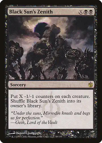Black Sun's Zenith - mbs Spoiler
