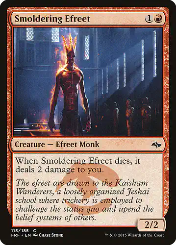Smoldering Efreet - frf Spoiler