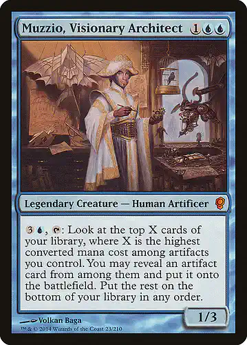 Muzzio, Visionary Architect - cns Spoiler