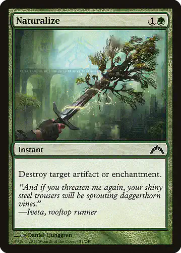 Naturalize - gtc Spoiler