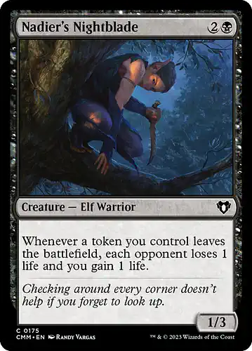 Nadier's Nightblade - cmm Spoiler