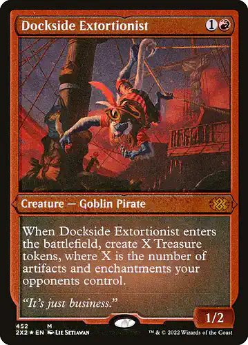 Dockside Extortionist - 2x2 Spoiler