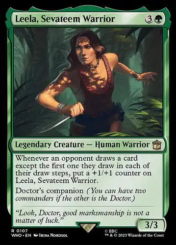 Leela, Sevateem Warrior - who Spoiler