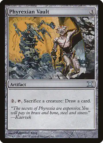 Phyrexian Vault - 10e Spoiler