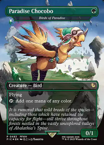 Birds of Paradise - fic Spoiler
