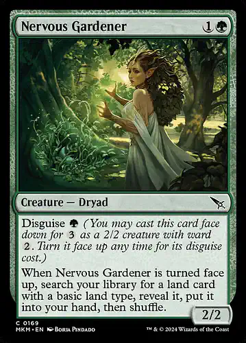 Nervous Gardener - mkm Spoiler