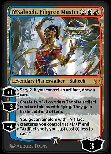 A-Saheeli, Filigree Master - bro Spoiler