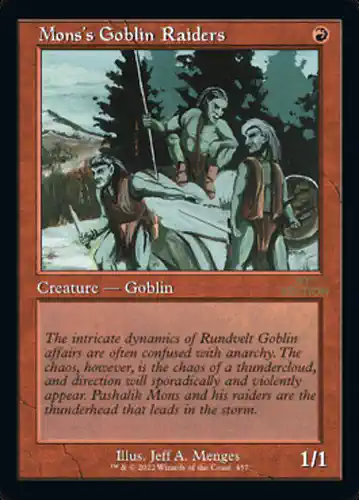 Mons's Goblin Raiders - 30a Spoiler