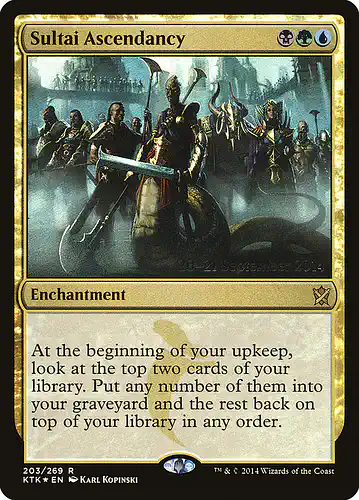 Sultai Ascendancy - ktk Spoiler