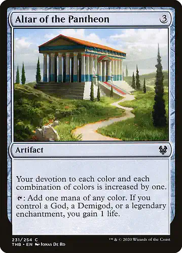 Altar of the Pantheon - thb Spoiler