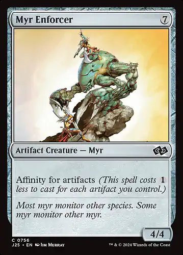Myr Enforcer - j25 Spoiler