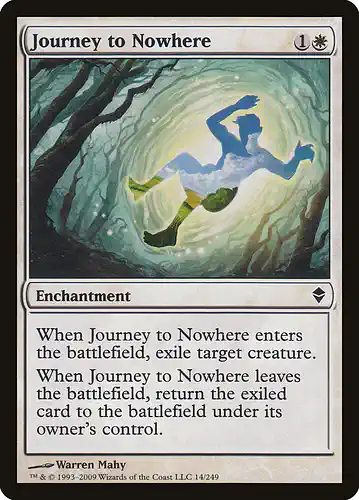 Journey to Nowhere - zen Spoiler