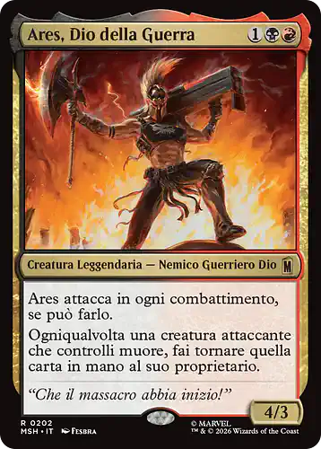 Ares, God of War - msh Spoiler