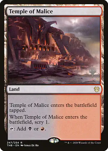 Temple of Malice - thb Spoiler