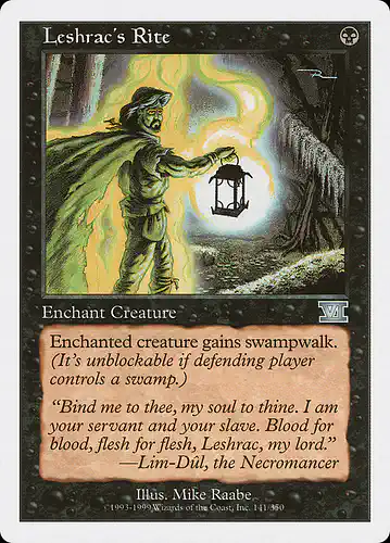 Leshrac's Rite - 6ed Spoiler