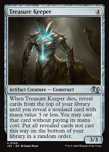 Treasure Keeper - j25 Spoiler