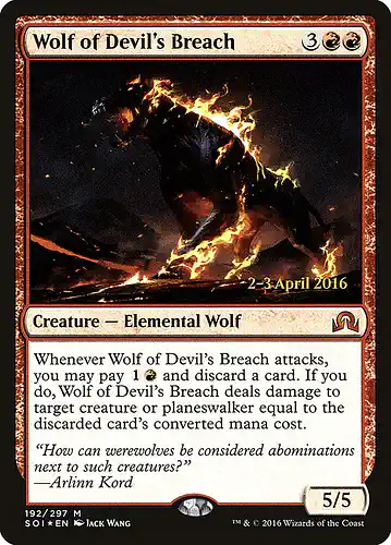 Wolf of Devil's Breach - soi Spoiler