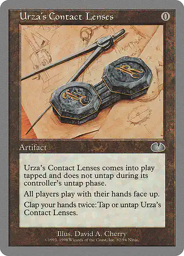 Urza's Contact Lenses - ugl Spoiler