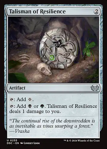 Talisman of Resilience - dsc Spoiler