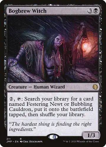 Bogbrew Witch - jmp Spoiler