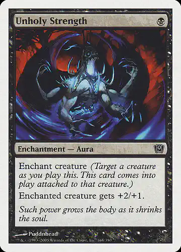 Unholy Strength - 9ed Spoiler
