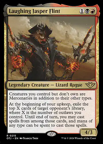 Laughing Jasper Flint - otj Spoiler