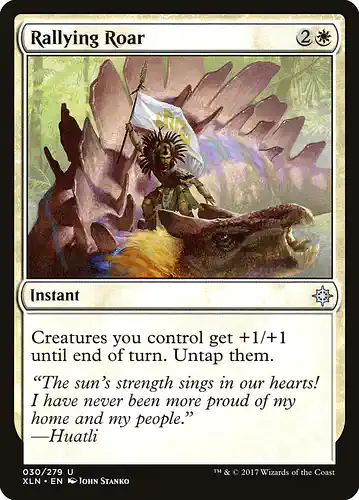 Rallying Roar - xln Spoiler