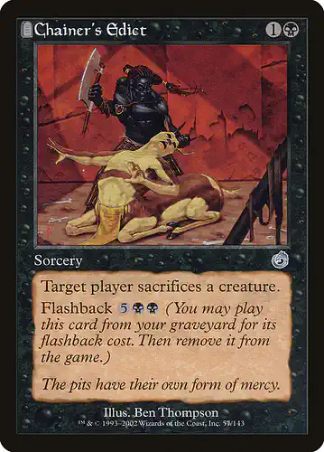 Chainer's Edict - tor Spoiler