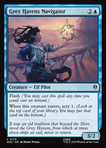Grey Havens Navigator - hoc Spoiler