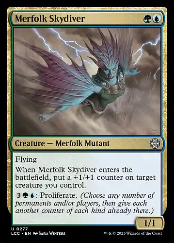 Merfolk Skydiver - lcc Spoiler