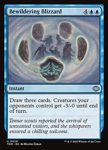 Bewildering Blizzard - tdm Spoiler