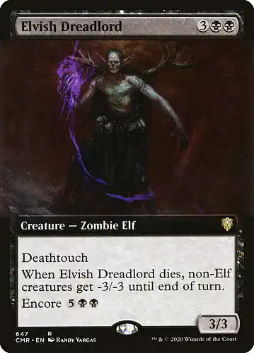 Elvish Dreadlord - cmr Spoiler