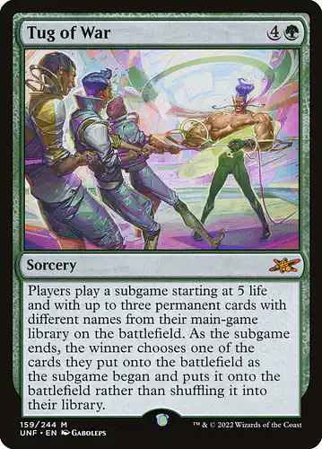 Tug of War - unf Spoiler