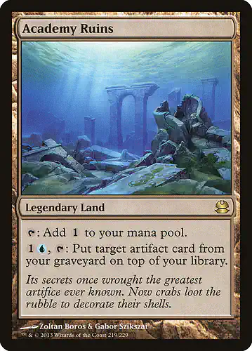 Academy Ruins - mma Spoiler