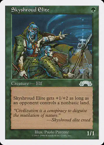 Skyshroud Elite - brb Spoiler